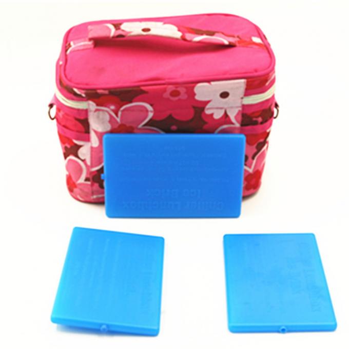 Cold Chain PCM Materials Hard Thin Ice Pack Reusable For Lunch Box Food