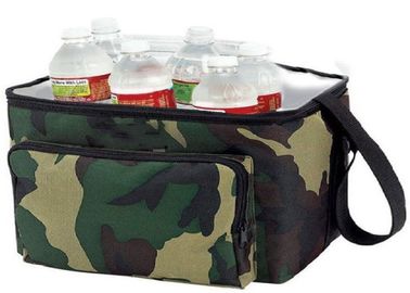 OEM Design Nylon Material Insulated Wine Cooler Bag Double Deck Cooler Bag